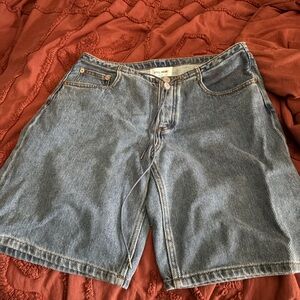 Blue Denim Shorts